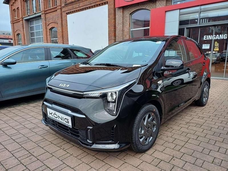 Auroraschwarz metallic Gebraucht 2024 Kia Picanto Vision Kleinwagen | 15.878 € (Fairer Preis) - Bild 1/4