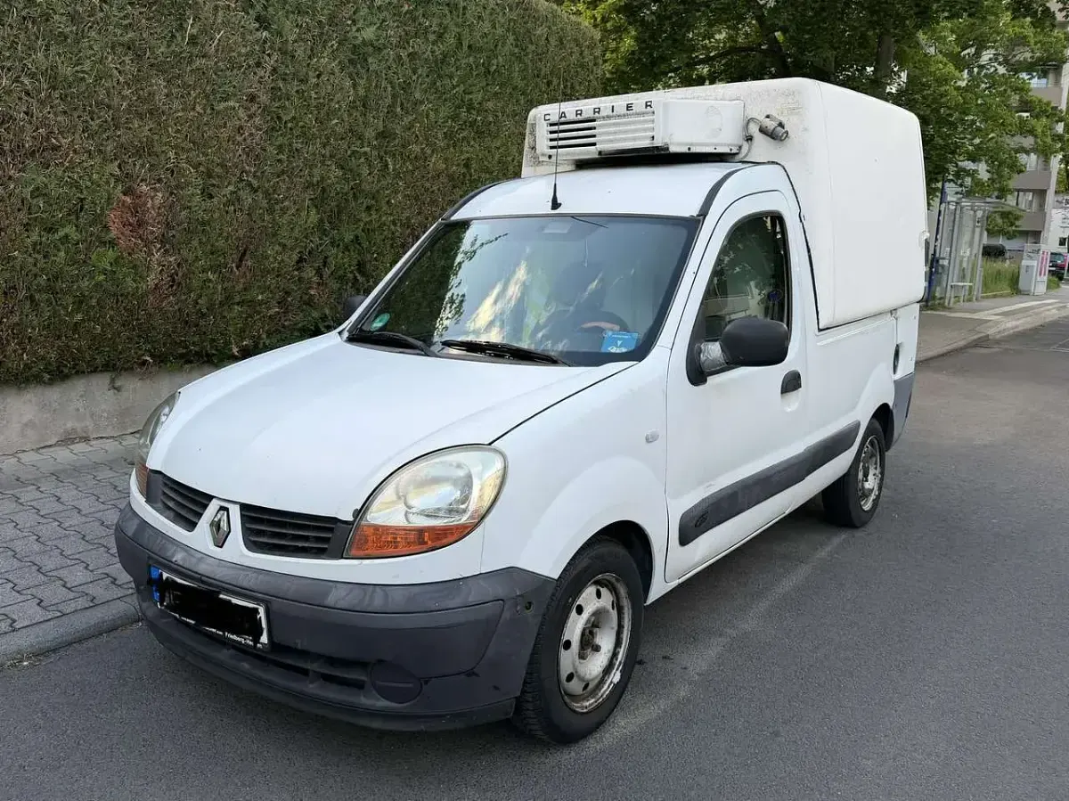 Gebraucht Renault Kangoo 68 PS (50 kW) 2006 Weiß Kleinwagen