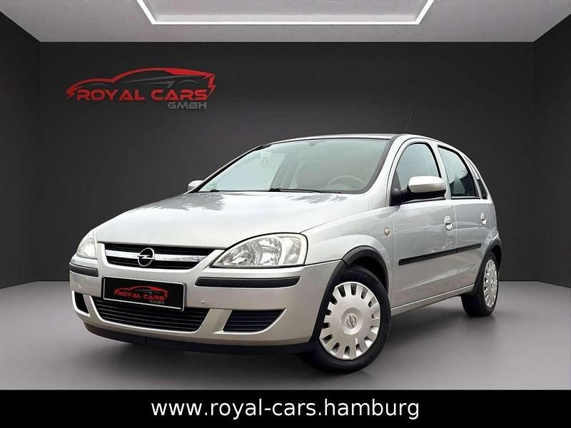 Gebraucht Opel Corsa Basis 60 PS (44 kW) 2004 Silber Kleinwagen