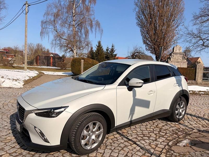 Gebraucht Mazda CX-3 Exclusive 105 PS (77 kW) 2015 Weiß SUV