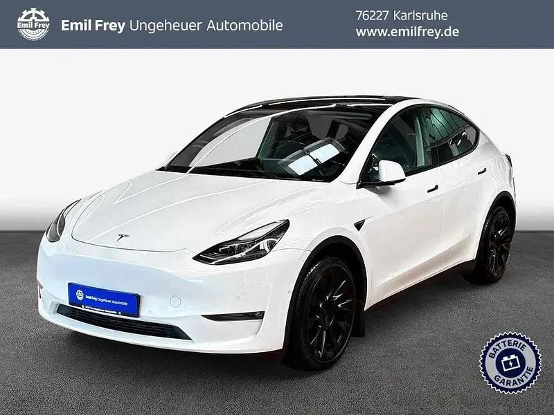 Lackierung:tesla mehrschichtla Gebraucht 2022 Tesla Model Y SUV | 34.440 € (Fairer Preis) - Bild 1/2
