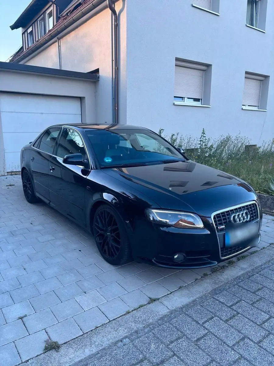 Gebraucht Audi A4 S-Line 131 PS (96 kW) 2007 Schwarz Limousine