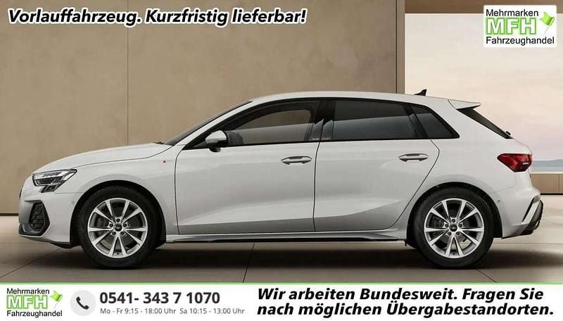 Neu Audi A3 S-Line 204 PS (150 kW) 2025 Arkonaweiß Limousine