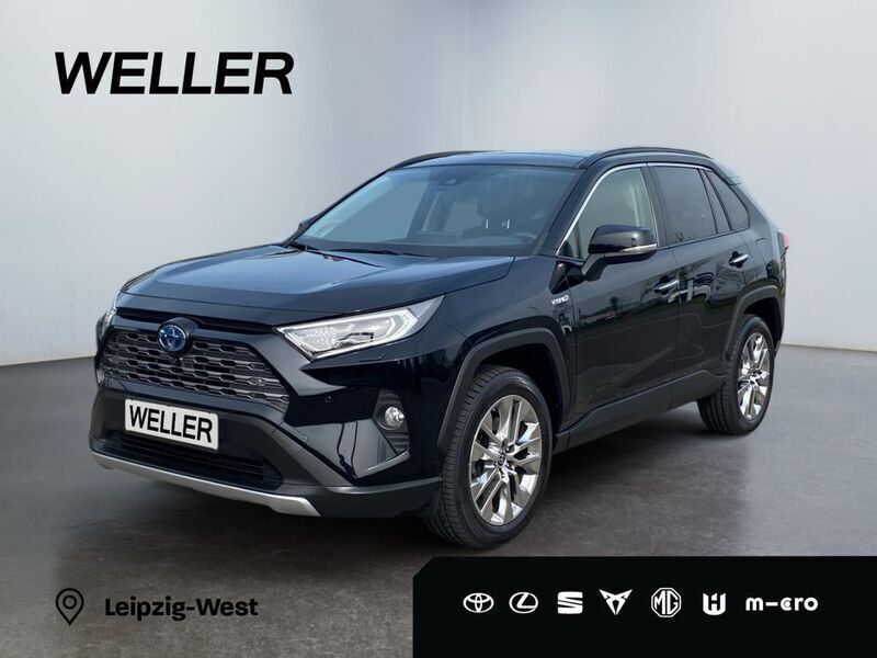 Schwarz Gebraucht 2021 Toyota RAV4 Hybrid Lounge SUV | 34.990 € (Etwas zu teuer) - Bild 1/3