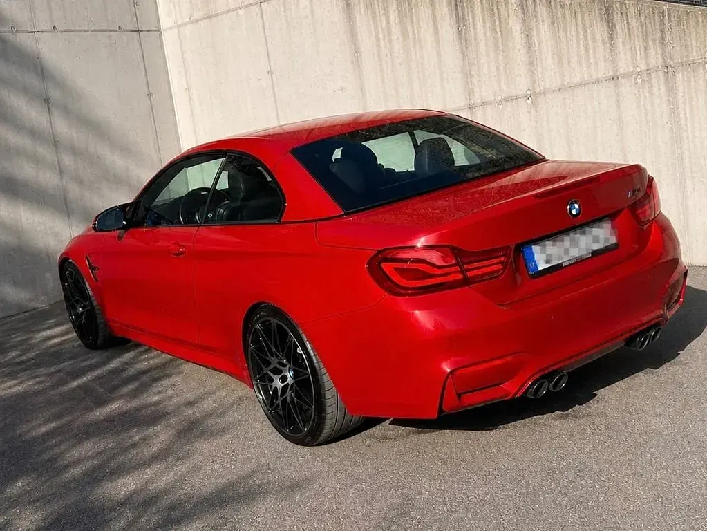Gebraucht BMW M4 Cabriolet Performance 450 PS (330 kW) 2018 Rot Cabrio