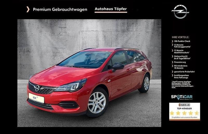 Gebraucht Opel Astra Edition 122 PS (89 kW) 2022 Rot Kombi