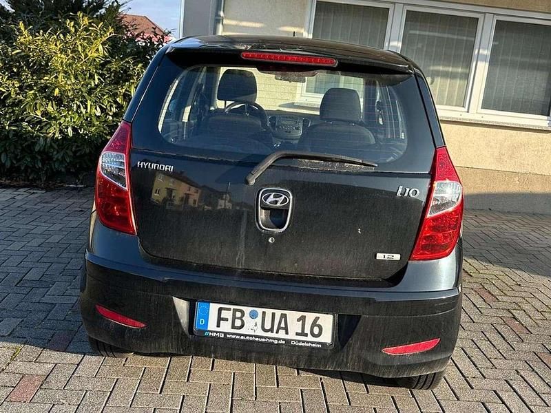 Gebraucht Hyundai i10 Style 86 PS (63 kW) 2011 Schwarz Kleinwagen