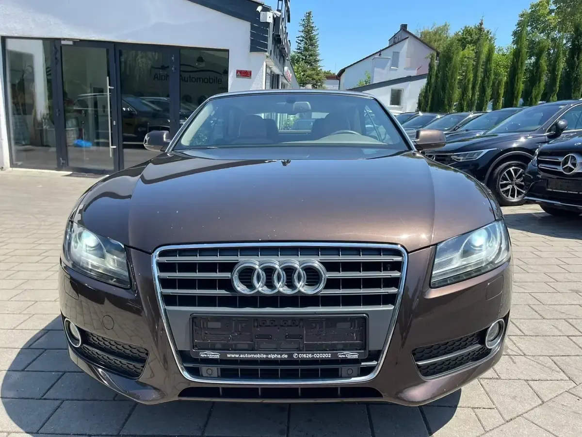 Gebraucht Audi A5 Cabriolet 211 PS (155 kW) 2011 Braun Cabrio