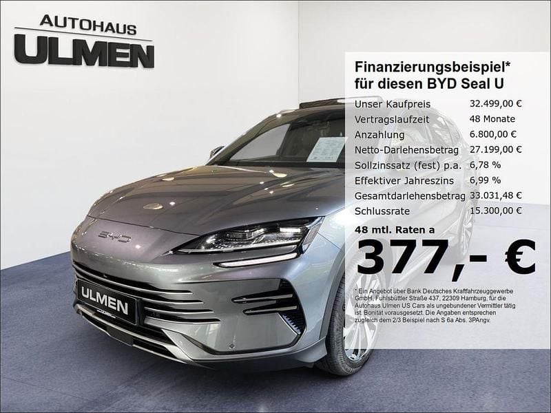 Grau Gebraucht 2025 BYD Seal U Boost SUV | 32.499 € (Guter Preis) - Bild 1/4