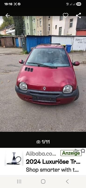 Gebraucht Renault Twingo 2005 Rot Kleinwagen