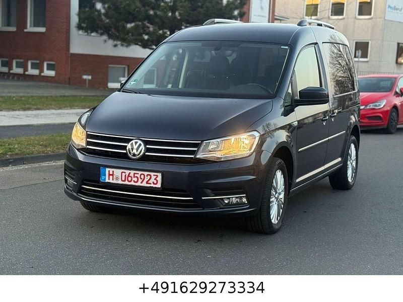 Gebraucht VW Caddy Highline 102 PS (75 kW) 2019 Blau Van / Kleinbus