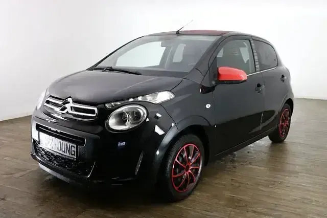 Gebraucht Citroën C1 Feel 82 PS (60 kW) 2014 Schwarz Kleinwagen