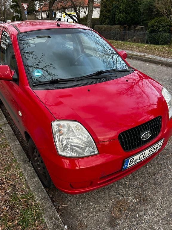 Gebraucht Kia Picanto LX 65 PS (47 kW) 2005 Rot Kleinwagen