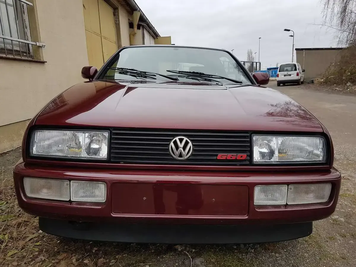 Gebraucht VW Corrado 160 PS (117 kW) 1990 Bordeauxperleffekt Coupé