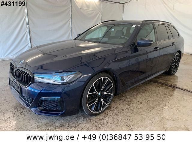 Blue metallic Gebraucht 2021 BMW 540 M Sport Kombi | 37.350 € (Guter Preis) - Bild 1/4