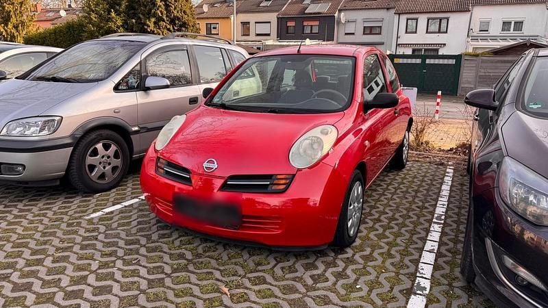 Gebraucht Nissan Micra 64 PS (47 kW) 2003 Rot Kleinwagen