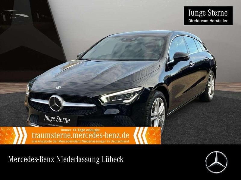 Nachtschwarz Gebraucht 2022 Mercedes CLA250e Progressive Limousine | 22.990 € (Superpreis) - Bild 1/3