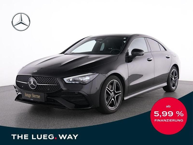 Schwarz Gebraucht 2024 Mercedes CLA200 AMG Limousine | 36.225 € (Fairer Preis) - Bild 1/4
