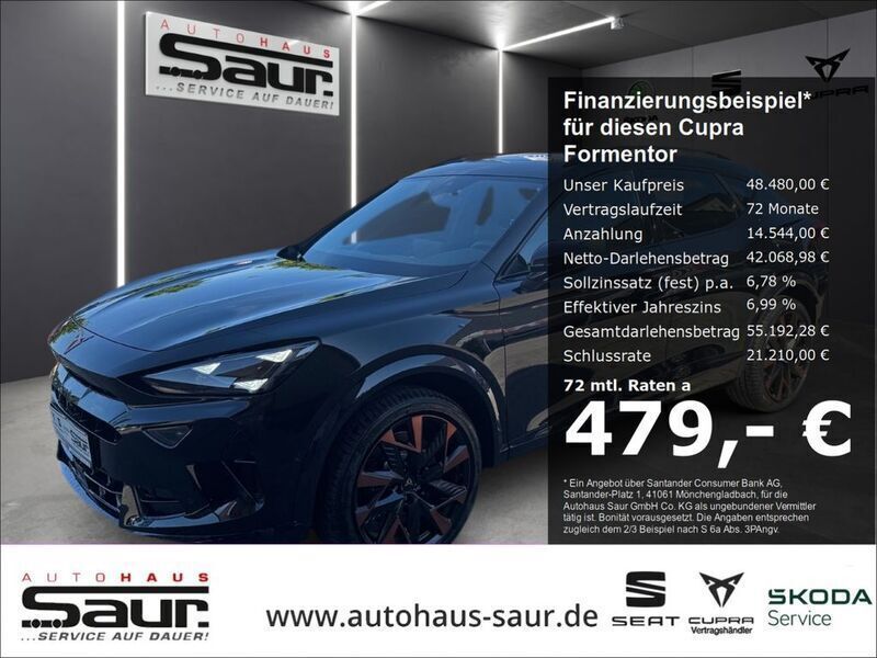 Schwarz Neu 2025 Cupra Formentor VZ SUV | 48.480 € (Fairer Preis) - Bild 1/4