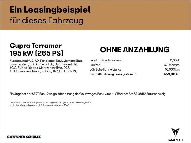 Gebraucht Cupra Terramar VZ 265 PS (194 kW) 2024 Grau SUV