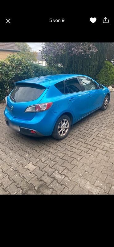 Gebraucht Mazda 3 115 PS (84 kW) 2011 Blau Kleinwagen