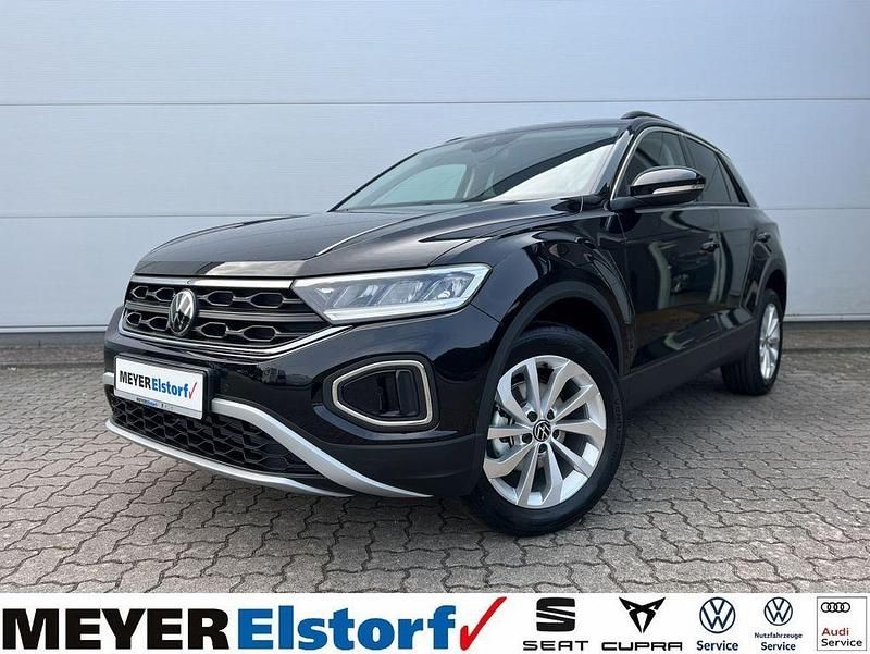 Schwarz Neu 2025 VW T-Roc Life SUV | 27.890 € (Guter Preis) - Bild 1/4