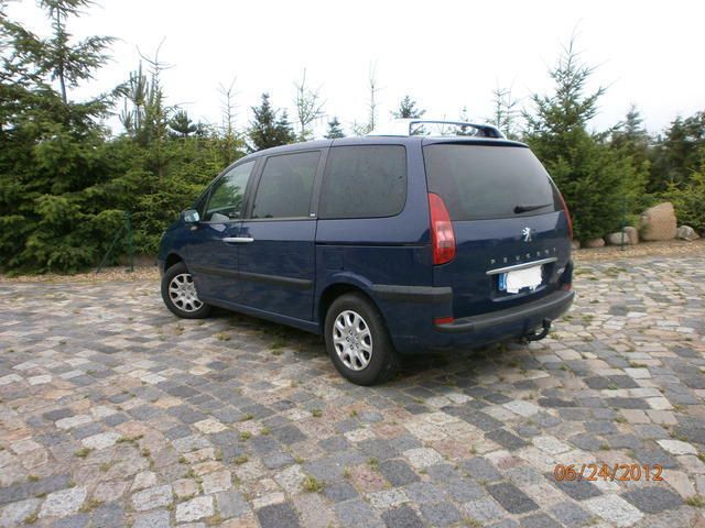 Gebraucht Peugeot 807 107 PS (78 kW) 2003 Blau Van / Kleinbus