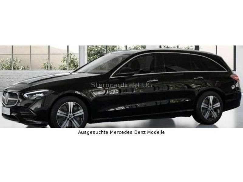 Obsidianschwarzmetallic Gebraucht 2025 Mercedes C300e Avantgarde Kombi | 47.600 € (Teuer) - Bild 1/4