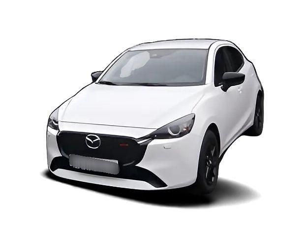 Weiss Gebraucht 2024 Mazda 2 Homura-Line Kleinwagen | 20.049 € (Guter Preis) - Bild 1/4