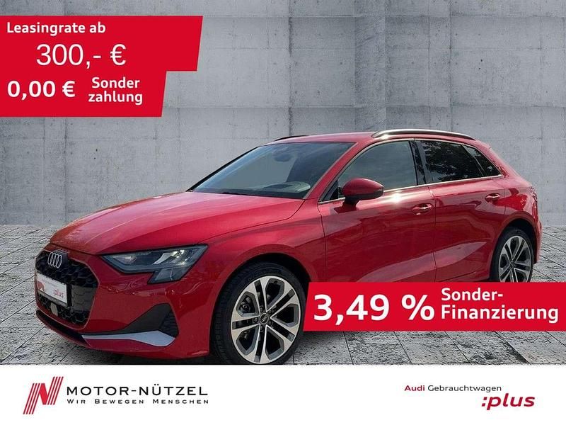 Progressivrot metallic Gebraucht 2024 Audi A3 Advanced Limousine | 35.730 € (Etwas zu teuer) - Bild 1/4