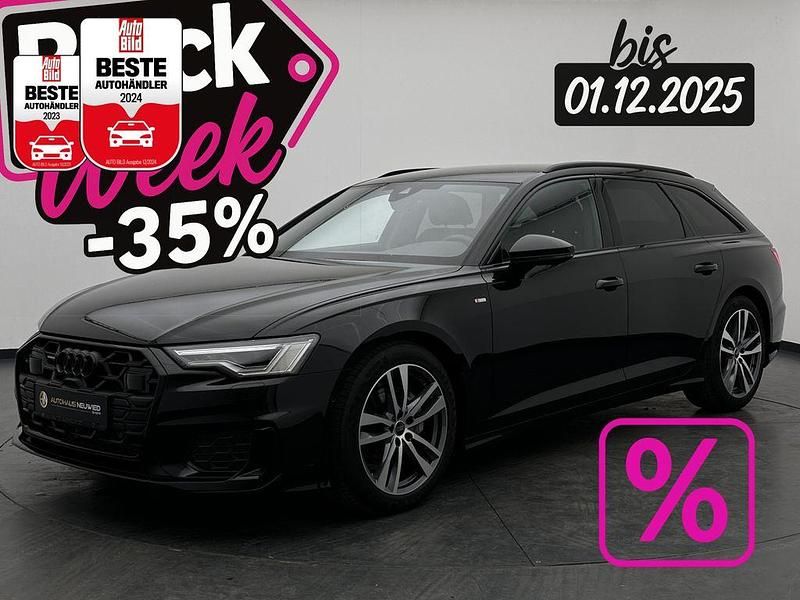 Gletscherweiss metallic Gebraucht 2024 Audi A6 S-Line Kombi | 51.970 € (Teuer) - Bild 1/4