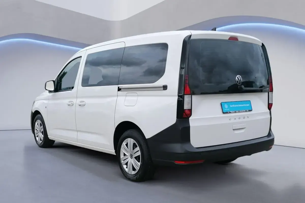 Gebraucht VW Caddy Maxi 102 PS (75 kW) 2024 Weiß Van / Kleinbus