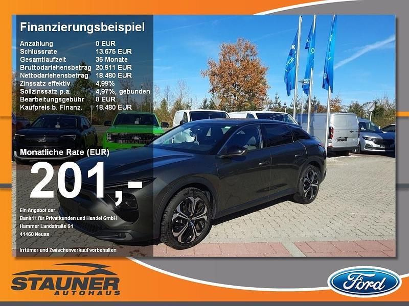 Grau Gebraucht 2024 Citroën C5 X PureTech Kombi | 18.480 € (Superpreis) - Bild 1/4