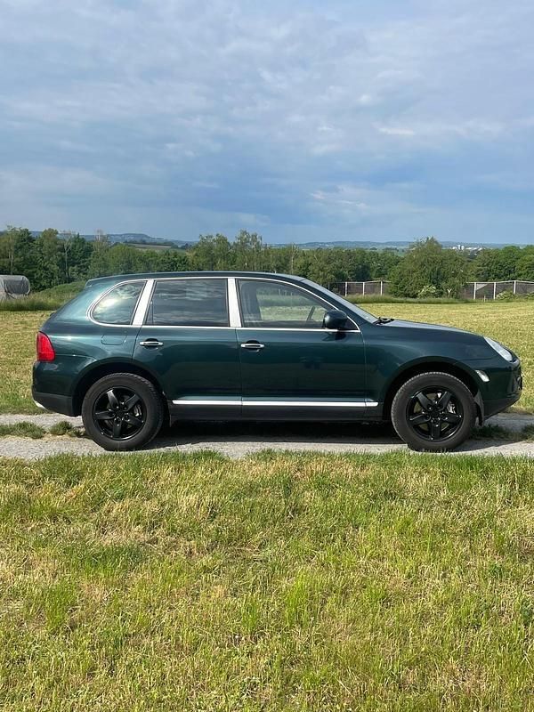 Grün Gebraucht 2004 Porsche Cayenne S SUV | 5.500 € (Teuer) - Bild 1/4