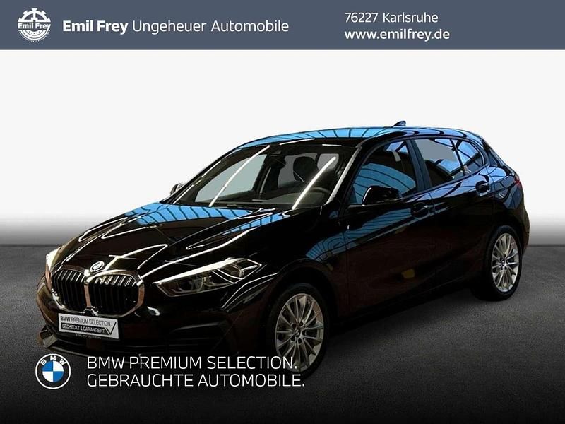 Schwarz uni Gebraucht 2023 BMW 118 Advantage Kleinwagen | 22.890 € (Fairer Preis) - Bild 1/3