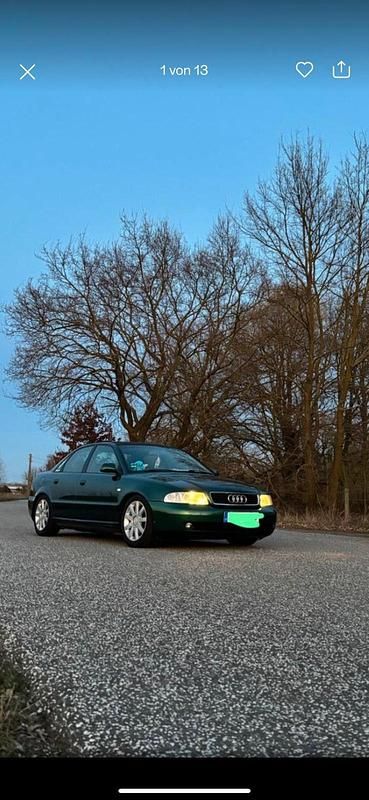 Grün Gebraucht 2001 Audi A4 Limousine | 800 € (Superpreis) - Bild 1/4