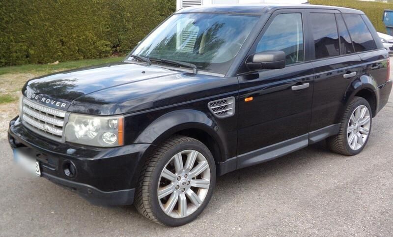 Schwarz Gebraucht 2006 Land Rover Range Rover Sport SUV | 5.999 € (Guter Preis) - Bild 1/4