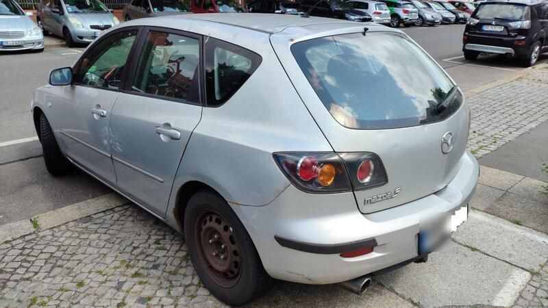 Silber Gebraucht 2006 Mazda 3 Kombi | 650 € (Superpreis) - Bild 1/4