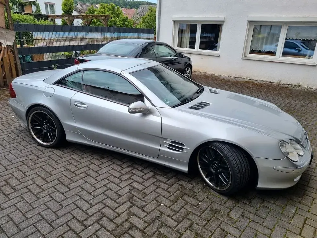 Gebraucht Mercedes SL500 306 PS (225 kW) 2002 Grau Cabrio