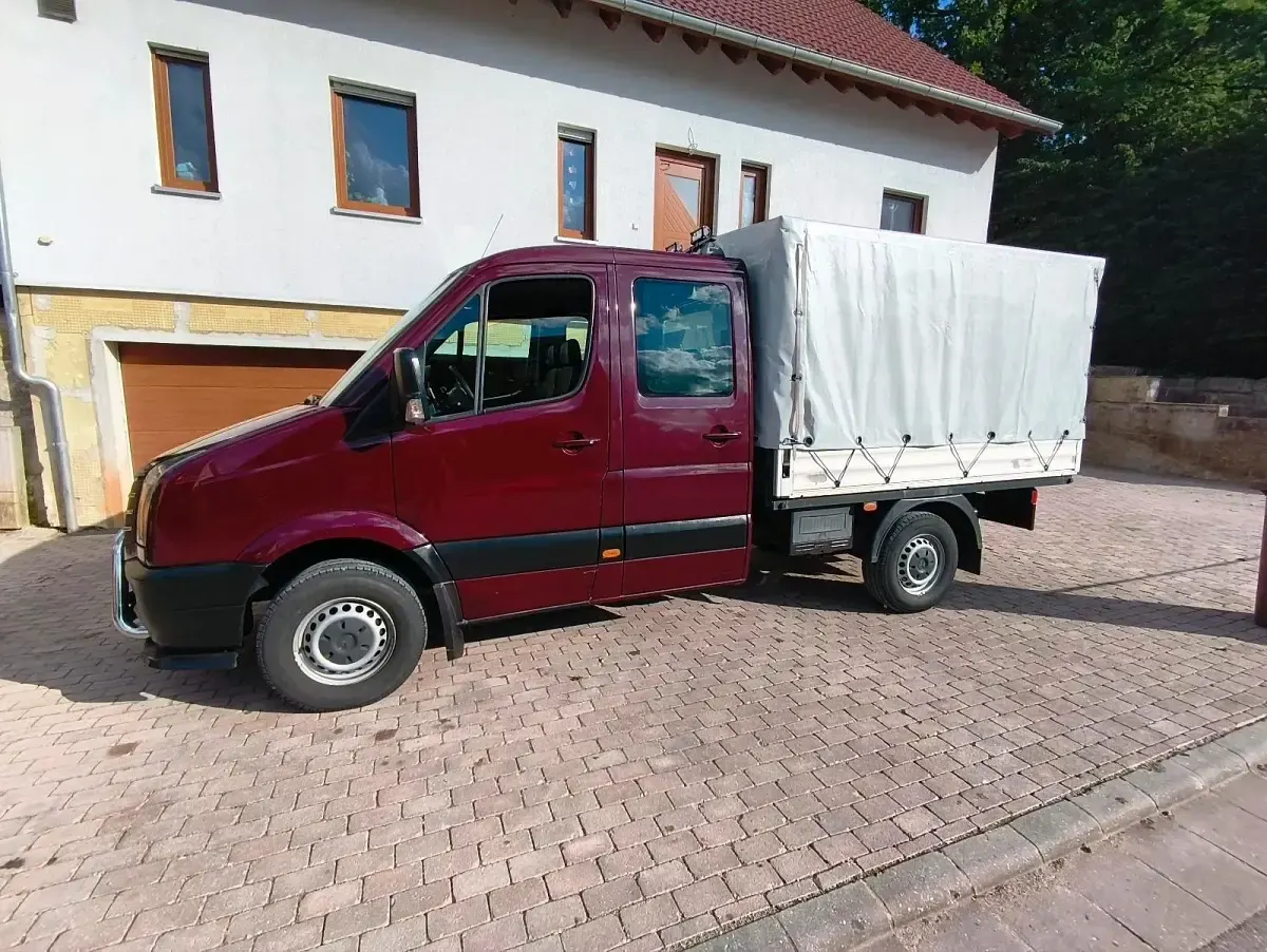 Gebraucht VW Crafter 140 PS (102 kW) 2012 Rot Van