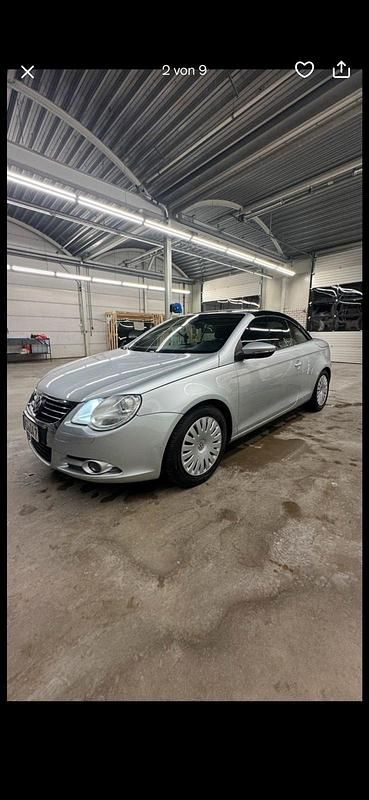 Gebraucht VW Eos 140 PS (102 kW) 2010 Silber Cabrio