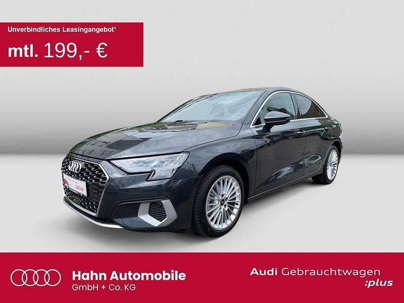 Manhattangrau metallic Gebraucht 2024 Audi A3 Ambiente Limousine | 28.488 € (Superpreis) - Bild 1/3