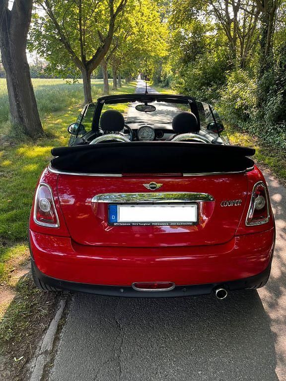 Gebraucht Mini Cooper Cabriolet 116 PS (85 kW) 2009 Rot Cabrio
