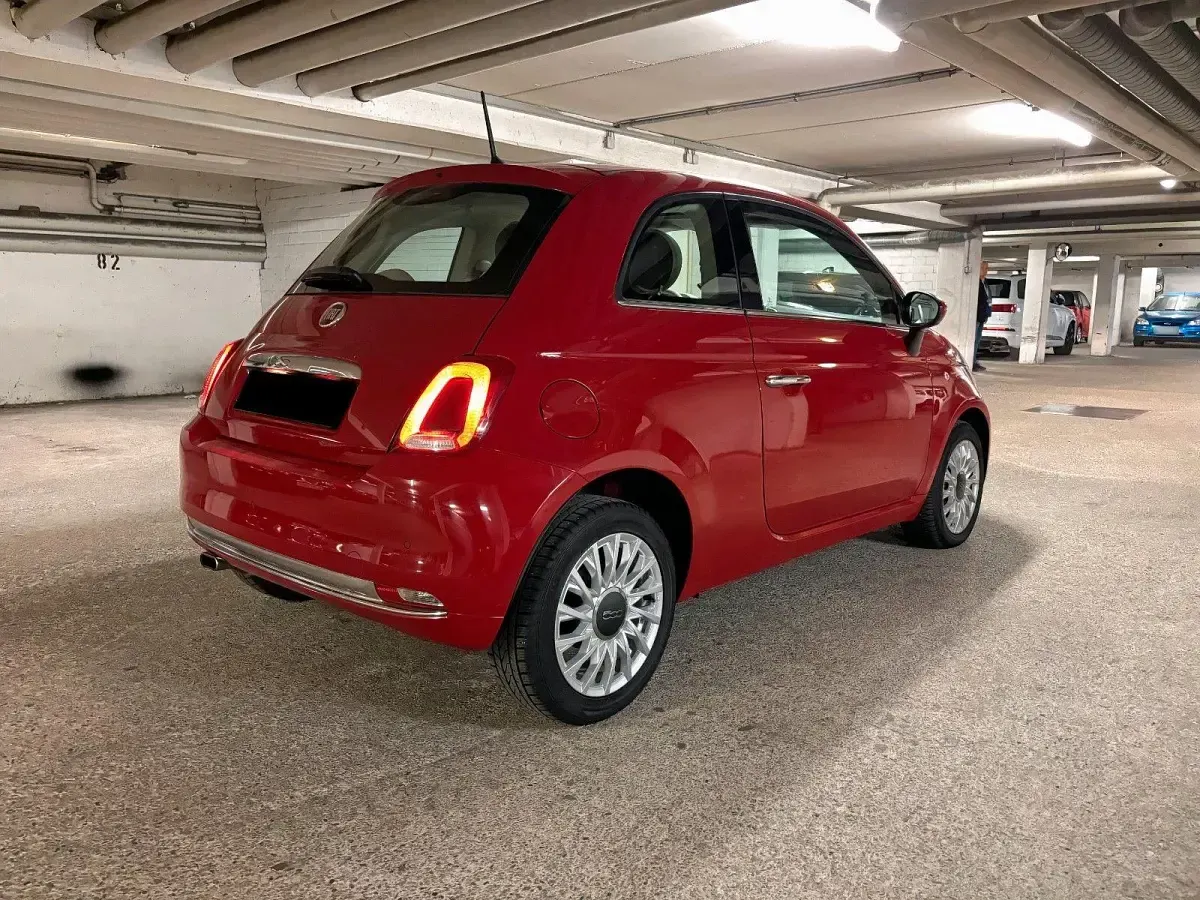 Gebraucht Fiat 500 Lounge 69 PS (50 kW) 2017 Rot Kleinwagen
