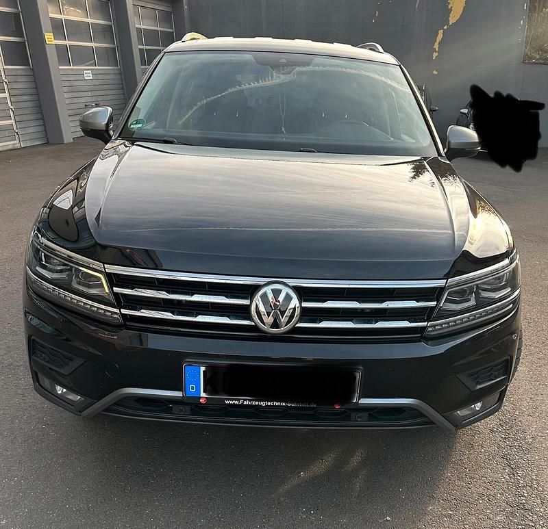 Gebraucht VW Tiguan Allspace 190 PS (139 kW) 2017 Schwarz SUV