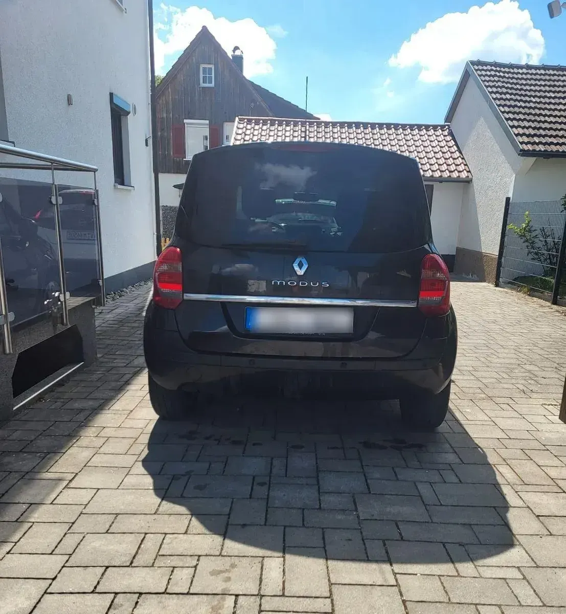 Brugt Renault Modus Dynamique 75 HK (55 kW) 2009 Sort MPV
