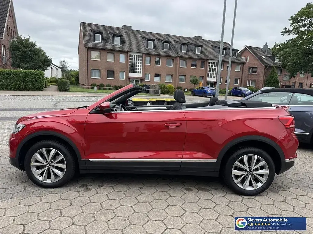 Gebraucht VW T-Roc Cabriolet Style 150 PS (110 kW) 2020 Kings red Cabrio