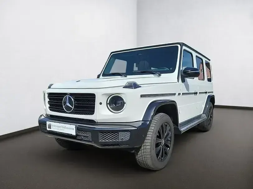 Gebraucht Mercedes G350 Night 286 PS (210 kW) 2021 Polarweiß uni SUV