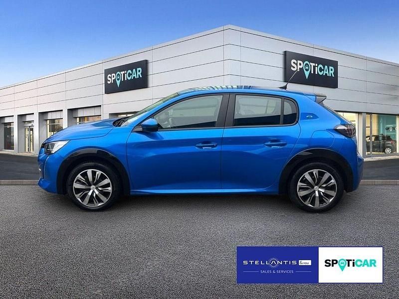 Gebraucht Peugeot e-208 Active 100 kW (136 PS) 2021 Blau Kleinwagen