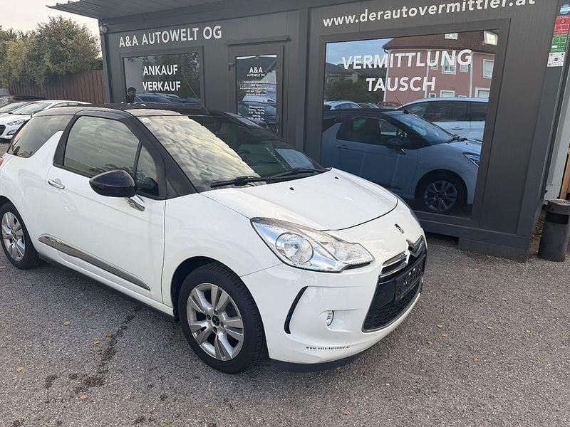 Weiß Gebraucht 2015 Citroën DS3 Cabriolet Cabrio | 3.999 € (Superpreis) - Bild 1/4